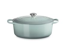 Le Creuset gietijzeren ovale braadpan - 33 cm / 7.5 liter - sea salt
