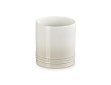 Le Creuset aardewerken signature spatelpot - meringue