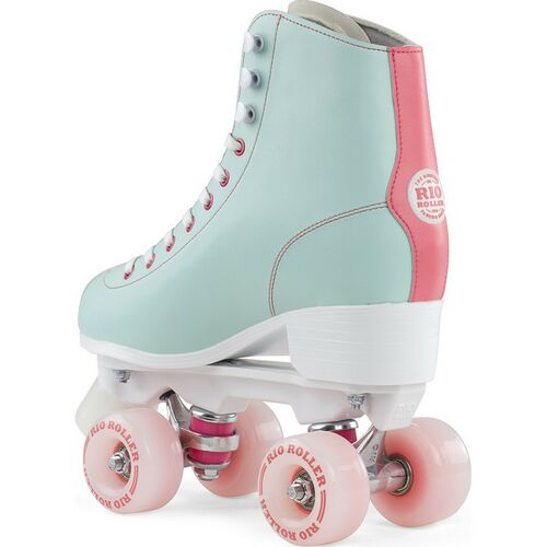 Rio Roller Script rolschaatsen - teal / coral