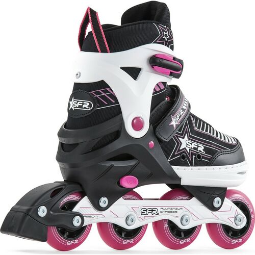 Inline skate SFR Pulsar - black / pink