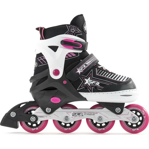 Inline skate SFR Pulsar - black / pink