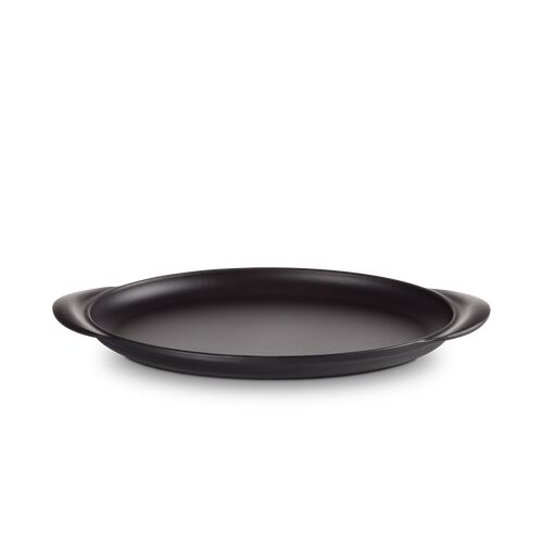 Le Creuset ovale gietzijzeren plancha - 31 cm - mat zwart