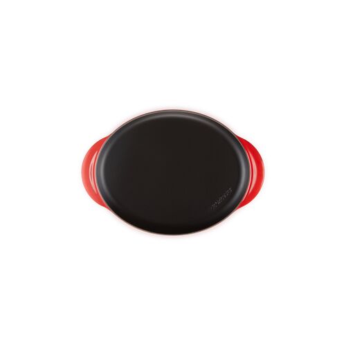 Le Creuset ovale gietzijzeren plancha - 31 cm - kersenrood