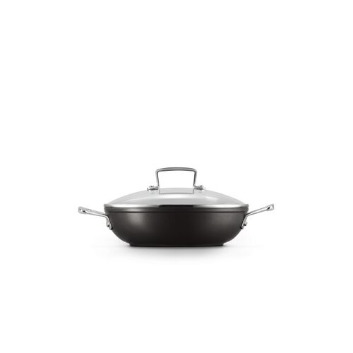 Le Creuset Provençaalse sauteerpan met anti-aanbaklaag en glazen deksel - 28 cm / 3.2 liter