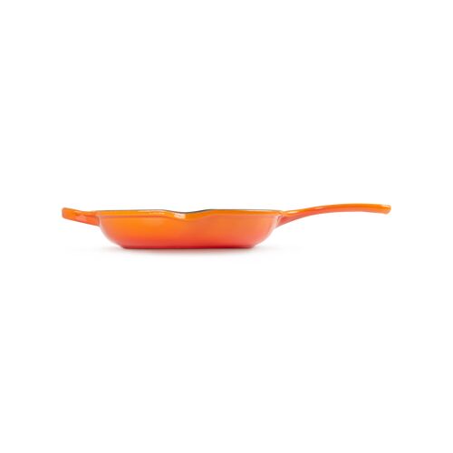 Le Creuset gietijzeren ovale grillpan - 32 cm - oranjerood
