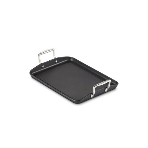 Le Creuset rechthoekige XL plancha met anti-aanbaklaag - 35 cm
