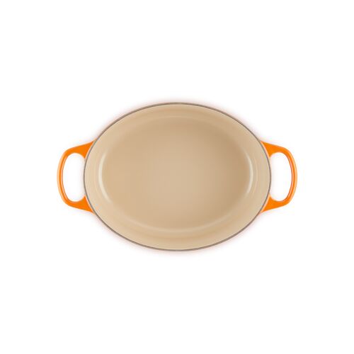 Le Creuset gietijzeren ovale braadpan 33 cm / 7.5 liter - oranjerood