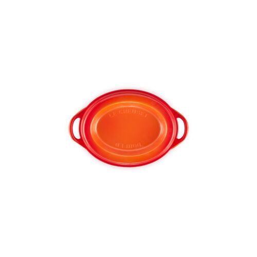 Le Creuset gietijzeren ovale Doufeu® 30 cm / 6.0 liter - oranjerood