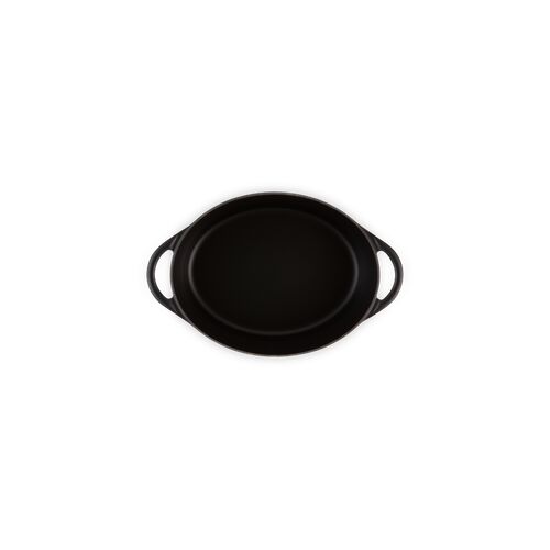 Le Creuset gietijzeren ovale Doufeu® 30 cm / 6.0 liter - mat zwart