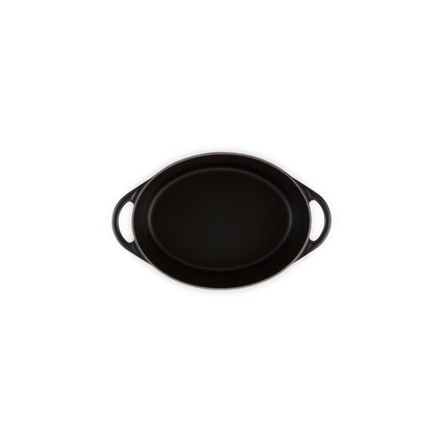 Le Creuset gietijzeren ovale Doufeu® 32 cm / 7.2 liter - mat zwart