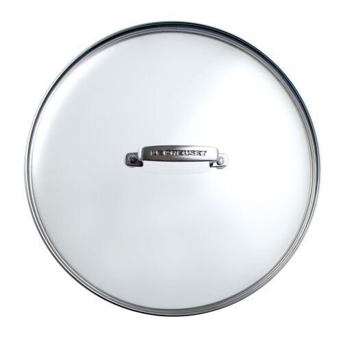 Le Creuset deksel van hittebestendig glas met rvs handgreep - 20 cm