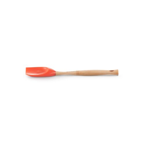Le Creuset siliconen lepelspatel Large Pro - oranjerood