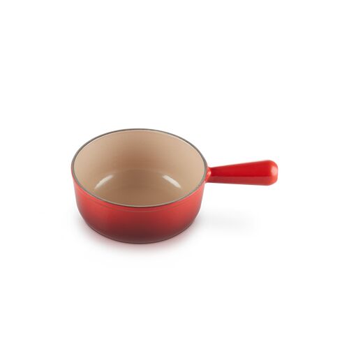 Le Creuset gietijzeren Caquelon - 18 cm / 1.4 liter - kersenrood
