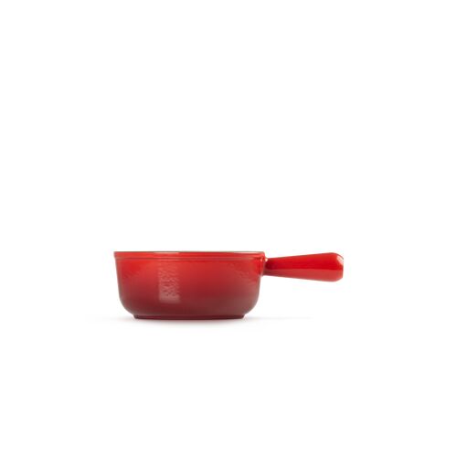 Le Creuset gietijzeren Caquelon - 18 cm / 1.4 liter - kersenrood