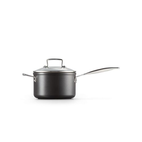 Le Creuset steelpan met glazen deksel en anti-aanbaklaag - 18 cm / 2.8 liter