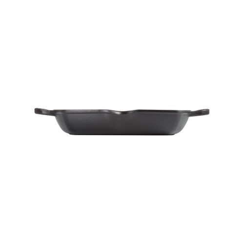 Le Creuset hoge vierkante grillplaat - 30 cm - mat zwart
