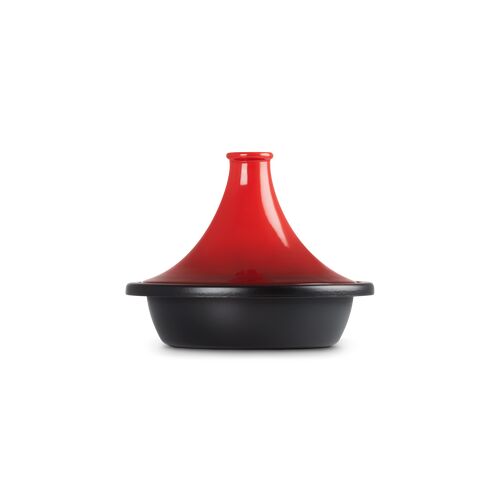 Le Creuset gietijzeren tajine - 27 cm / 2.3 liter - kersenrood