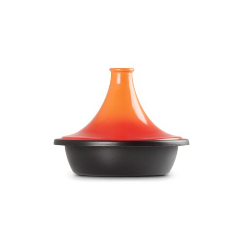 Le Creuset gietijzeren tajine - 31 cm / 3.7 liter - oranjerood