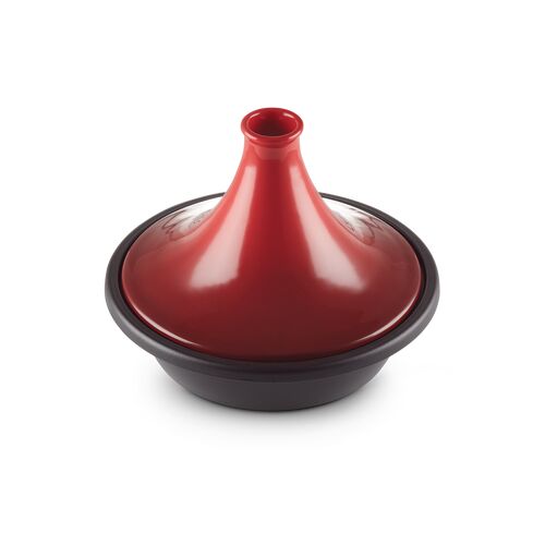 Le Creuset gietijzeren tajine - 31 cm / 3.7 liter - kersenrood