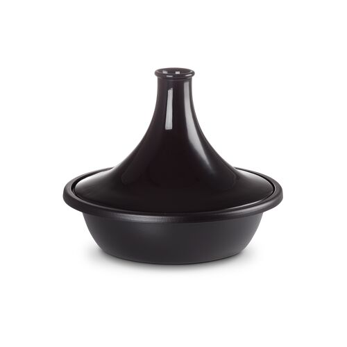 Le Creuset gietijzeren tajine - 35 cm / 5.2 liter - ebbenzwart