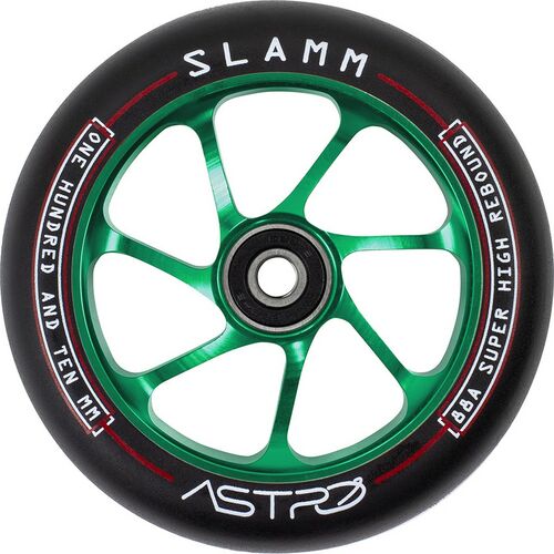 Slamm Astro wiel - 110 mm - groen