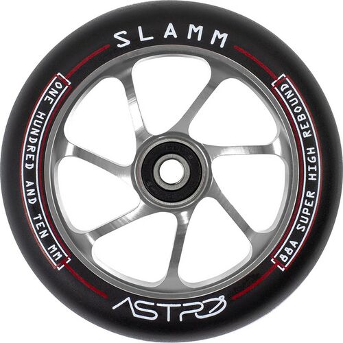 Slamm Astro wiel - 110 mm - titanium