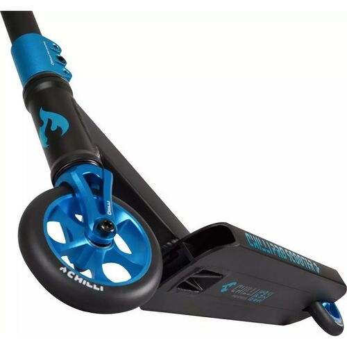 Stuntscooter Chilli Pro Reaper Reloaded - zwart / blauw