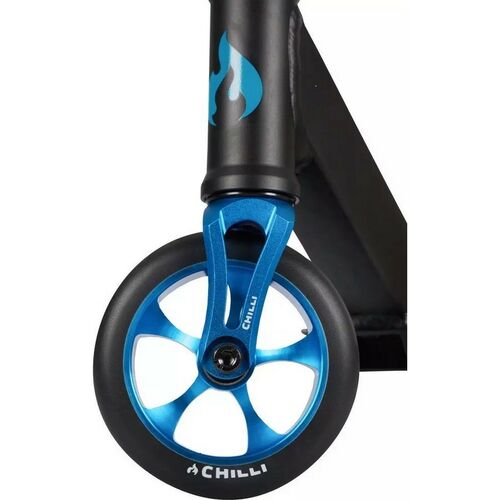 Stuntscooter Chilli Pro Reaper Reloaded - zwart / blauw