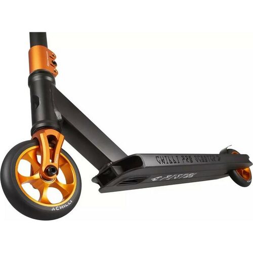 Stuntscooter Chilli Pro Reaper Reloaded - zwart / oranje