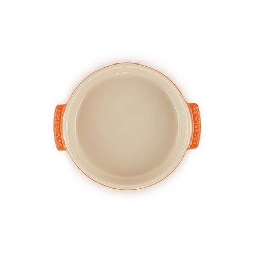Le Creuset aardewerken tapasschaal - 14 cm - 0.45 liter - oranjerood