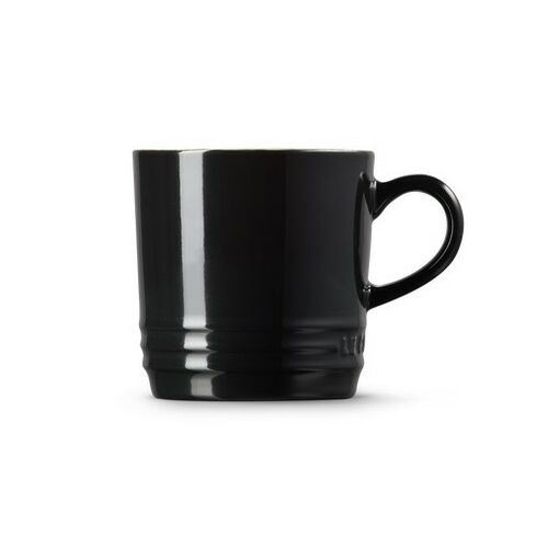 Le Creuset aardewerken koffiebeker - 0.20 liter - ebbenzwart