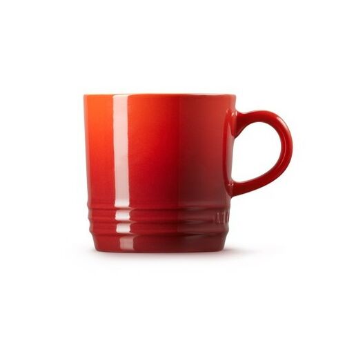 Le Creuset aardewerken koffiebeker - 0.20 liter - kersenrood
