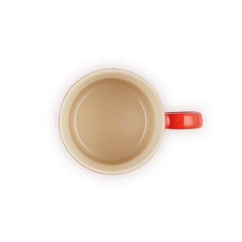 Le Creuset aardewerken koffiebeker - 0.20 liter - kersenrood