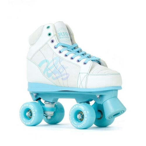 Quad skates Rio Roller Lumina - white / blue