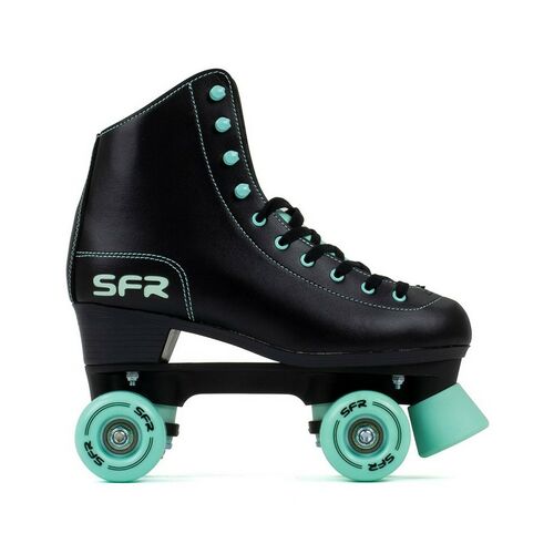SFR rolschaatsen - zwart / mintgroen