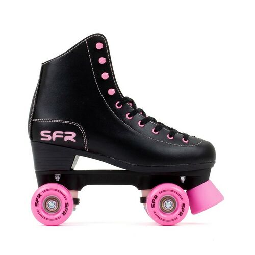 SFR rolschaatsen - zwart / roze