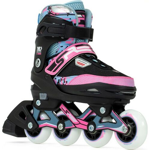 Inline skate SFR Pixel - blauw / roze