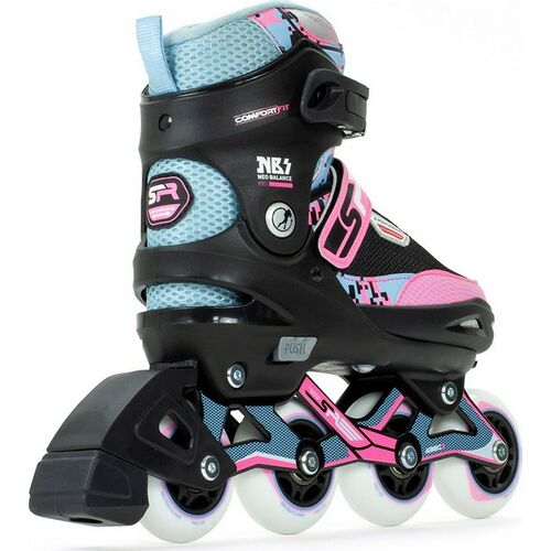 Inline skate SFR Pixel - blauw / roze