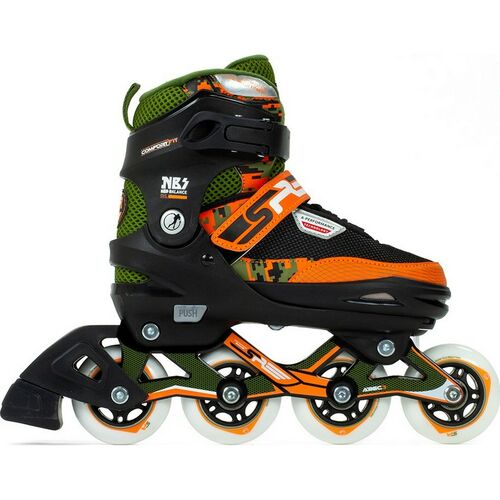 Inline skate SFR Pixel - groen / oranje