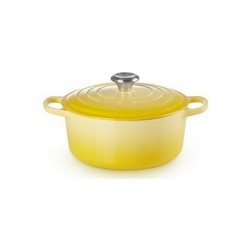 Le Creuset gietijzeren ronde braadpan 20 cm / 2.4 liter - soleil