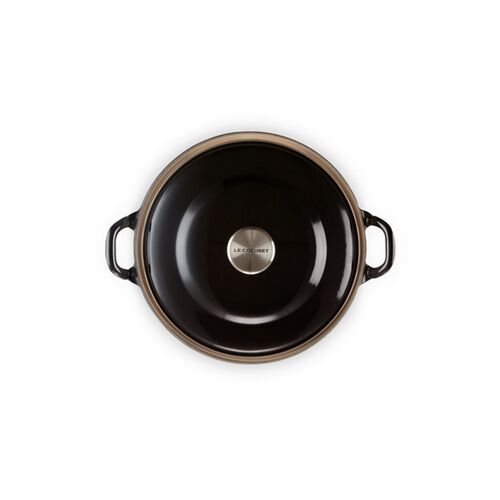 Le Creuset gietijzeren Faitout - 24 cm / 3.0 liter - ebbenzwart