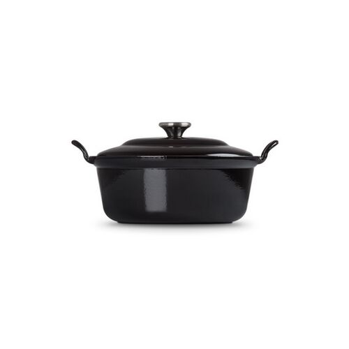 Le Creuset gietijzeren Faitout - 28 cm / 4.9 liter - ebbenzwart