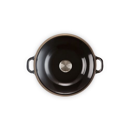 Le Creuset gietijzeren Faitout - 28 cm / 4.9 liter - ebbenzwart