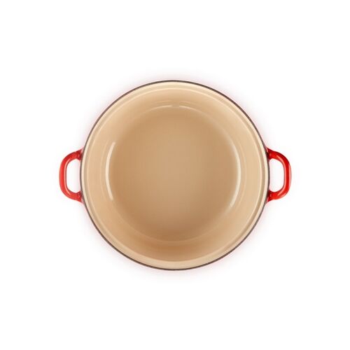 Le Creuset gietijzeren Faitout - 32 cm / 7.8 liter - kersenrood