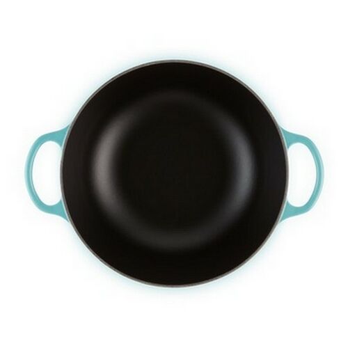 Le Creuset gietijzeren marmite - 26 cm / 4.1 liter - caribbean blue