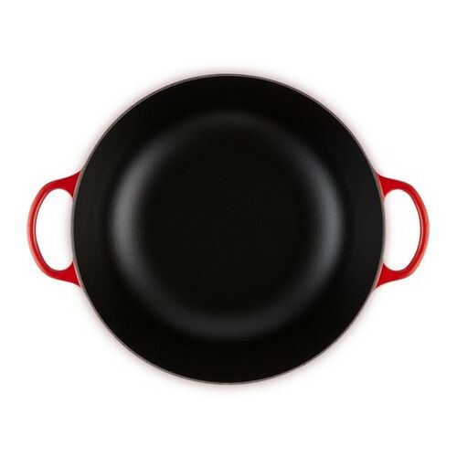 Le Creuset gietijzeren marmite - 26 cm / 4.1 liter - kersenrood