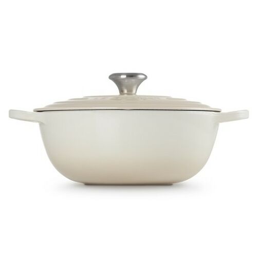 Le Creuset gietijzeren marmite - 26 cm / 4.1 liter - meringue