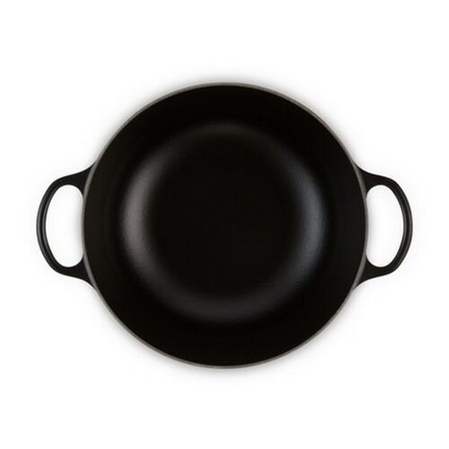 Le Creuset gietijzeren marmite - 26 cm / 4.1 liter - mat zwart