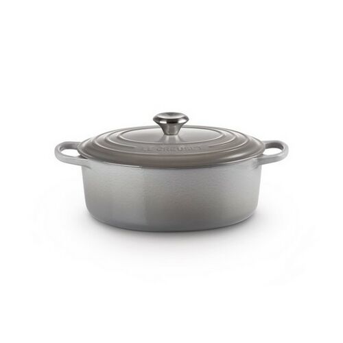 Le Creuset gietijzeren ovale braadpan 31 cm / 6.3 liter - mist grey