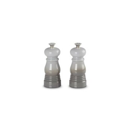 Le Creuset peper- en zoutmolen set - 11 cm - mist grey